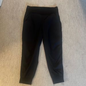 Prana black joggers. Size L